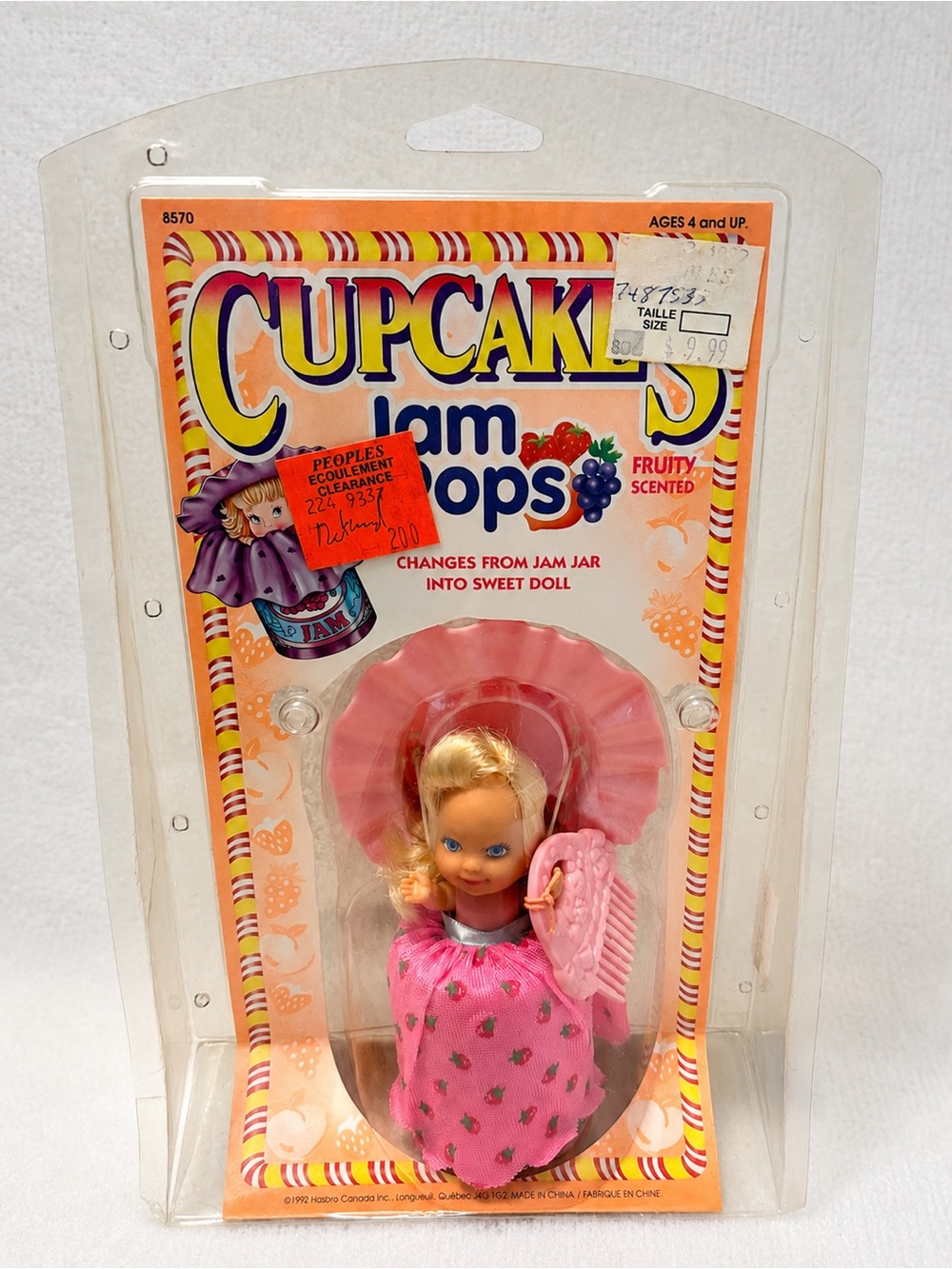 Vintage Tonka Jam Pops – Beri Ann Strawberry – New in Box / NIB